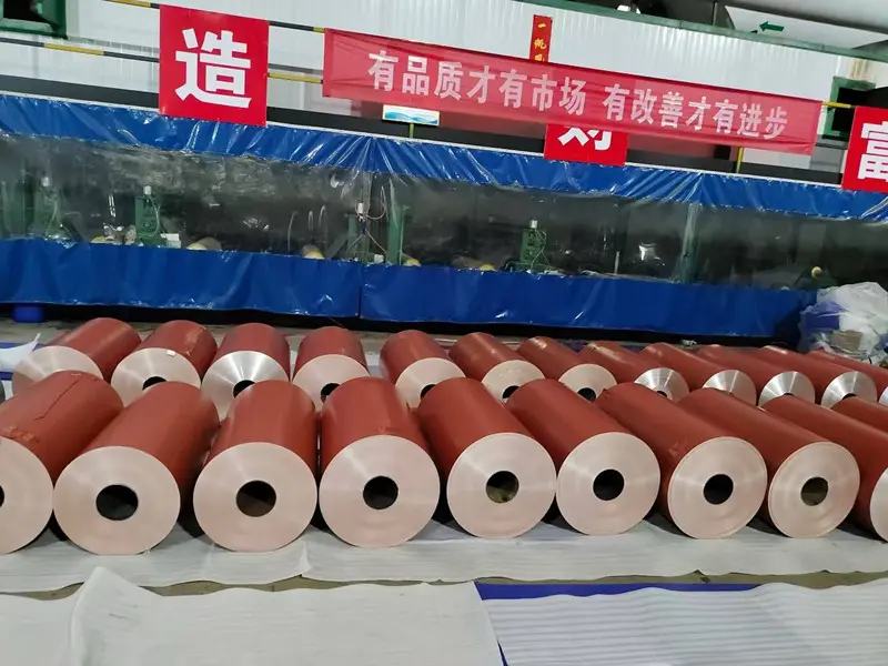 Rollo de aluminio recubierto de color